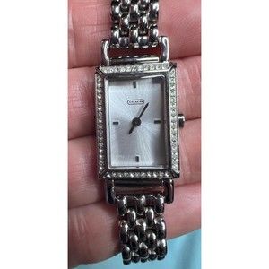 COACH Madison Ladies Watch 14501809 Stainless Steel and crystal new battery